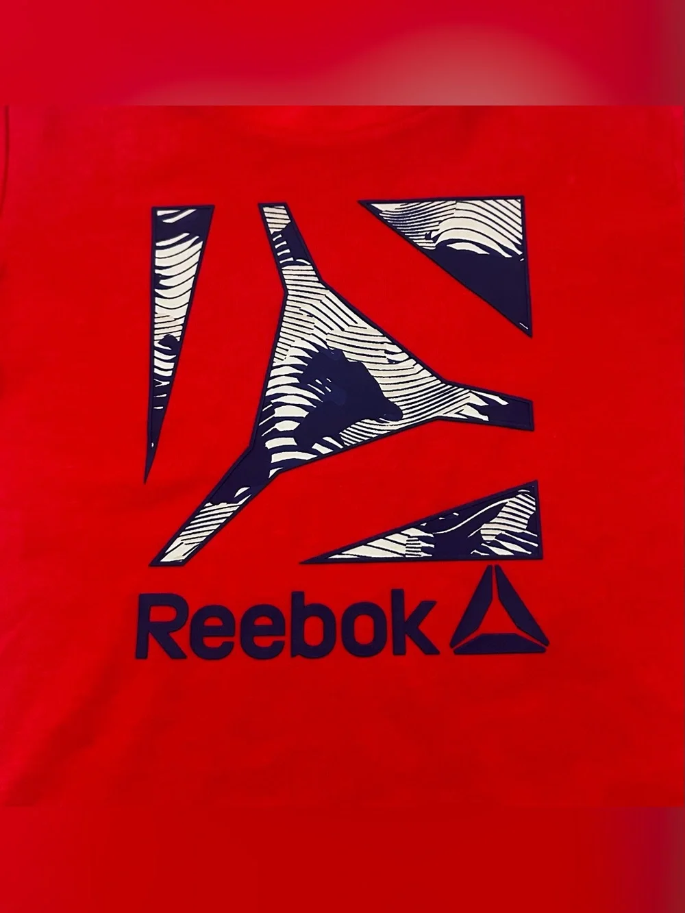 Reebok Toddler Boys Size 2T Red Graphic T-Shirt and Navy Blue Shorts Set NWT's